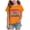 Orange, variant on GEWSEY Kids Toddler Girls 4th of July T-Shirt Short Sleeve Patriotic Coquette Bow American Flag Independence Day Top 11-12 Years Pink