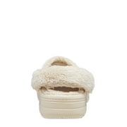 Crocs Unisex Baya Lined Fuzz Strap Clogs