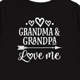 thumbnail image 4 of Inktastic Grandma Grandpa Love Me Grandchild Boys or Girls Long Sleeve Toddler T-Shirt, 4 of 5