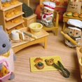 thumbnail image 3 of Figuras de acción de Sylvanian Families, modelos de anime de Chef Baby Family, juguetes de modelos de anime, muñecos flocados, decoración de habitación de PVC, regalo de vacaciones, 3 of 5