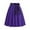 A-Purple946, variant on XIAONU Women's Belted Midi Skirt High-Waisted Flared A-Line Skirt Retro Elegant Casual Party Skirts