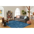 thumbnail image 4 of SAFAVIEH Tulum Flint Oriental Area Rug, Navy/Grey, 9' x 12', 4 of 13