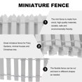 thumbnail image 4 of KONTONTY Miniature Ornament Micro Landscape Fence Props Decorative Flexible 2Pcs 90X5Cm, 4 of 7