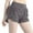 Gray, variant on OKBOP Womens Shorts with Pockets Blue Wide-Leg Relaxed Fit Sport Casual Shorts