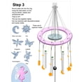 thumbnail image 3 of Kearding Windchime-molde de resina antiadherente, campana de viento, decoración de arte epoxi de silicona, Kit de molde de fundición, regalos Type9 NO9, 3 of 6