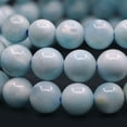 thumbnail image 2 of Natural Hemimorphite Gemstone 8mm Round Beads Stretch Bracelet 7 Inch Unisex, 2 of 2