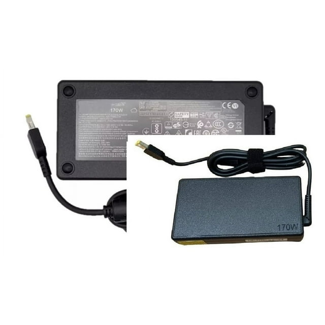 Cargador Adaptador de Corriente de 20V 8.5A 170W Compatible Con Lenovo Legion Y720- 15ikb Thinkpad P51 P16 Gen 1 Adl170sdc3a