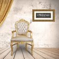 thumbnail image 3 of Phillip, Jamie 32x13 Gold Ornate Wood Framed with Double Matting Museum Art Print Titled - A Thrill Of Hope, 3 of 4