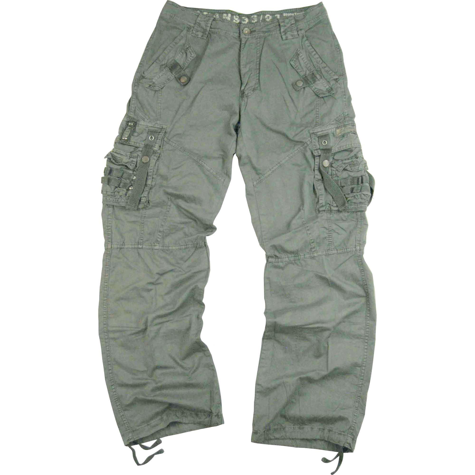 Men's Military Cargo Pants 34x34 L.Grey #12211 - Walmart.com