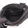 thumbnail image 3 of Pre-Owned Prada VIAGGIO Shoulder Bag/Handbag, Nylon & Saffiano Leather, Men's Women's, Black..., 3 of 13