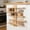 Yellow, variant on Fmxomd Wooden Floating Shelves for Wall, Small Wood Display Shelves Rack for Collectibles-Figures, Mini Decor, Toy, Toniebox - 16 inches Sliding Trinket Shelf Easy Installation
