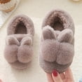 thumbnail image 2 of Ketyyh-chn99 Toddler Boys Slippers Warm Lightweight Girls Walking Shoes Coffee,30, 2 of 5