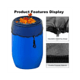 thumbnail image 4 of Mesh Cover for Rain Barrels, 4 Pcs Rain Barrel Netting Screen with Drawstring for Protecting Fallen Leaf Debris, 4 of 6