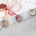 thumbnail image 4 of Feelyou Flower Elf Angel Curtains Pack of 2 (42x84 Each) for Kids, Pink Flower Butterfly Curtains Blackout, Fairy Tale Princess Bedroom Curtains, Window Curtains Decor, 4 of 6