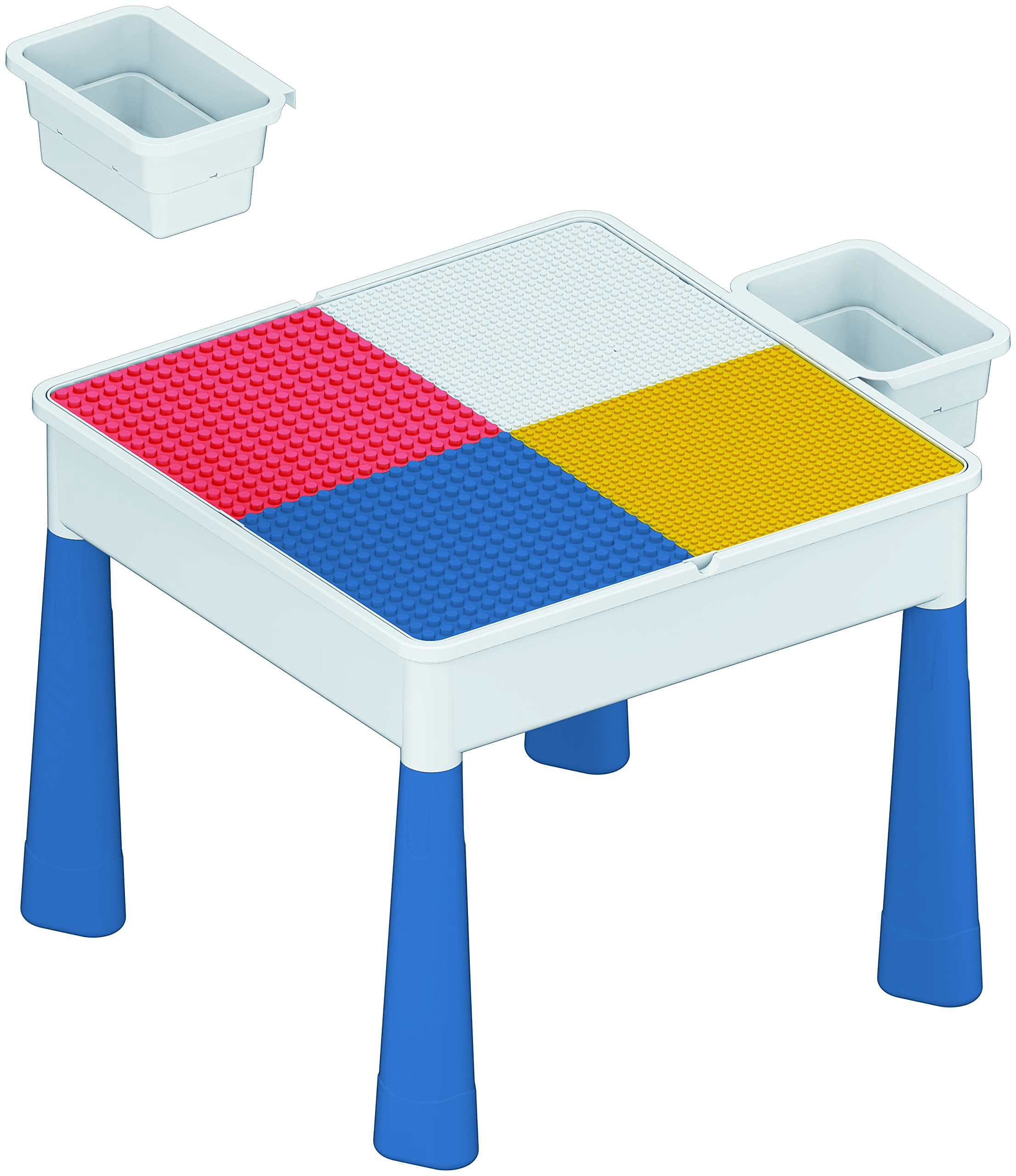 Wise Block Preschool Play Table Use for Blocks, Sand and Water Play