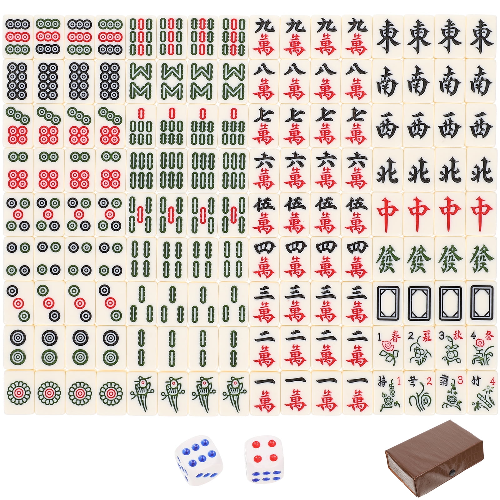 Mahjong Modelo de Mesa Mini Blocos de Construção Mah-jong Micro Tijolos Set  Board Game Cidade Construção Brinquedos Na Caixa