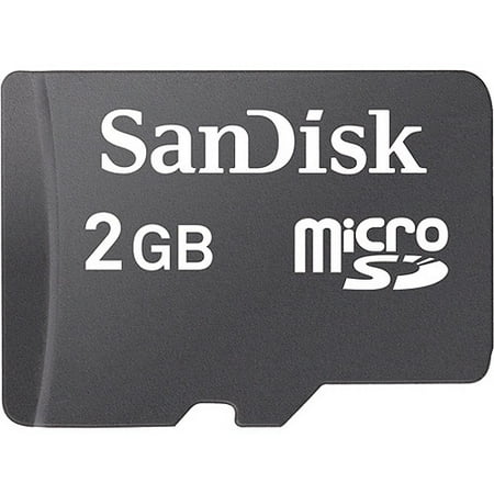 SanDisk SDSDQ-2048-A11MC Micro Secure Digital 2 GB Memory Card