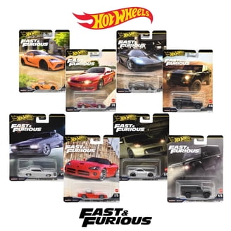Hot Wheels Fast & Furious 1:64 Scale Die-Cast Toy Cars, Set of 10