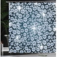 thumbnail image 4 of Ambesonne Grey Shower Curtain, Reflections of Diamond, 69"Wx70"L, Grey Dark, 4 of 5