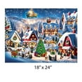 thumbnail image 2 of Old World Christmas Holiday Puzzle, Winter Wonderland, 24" x 18", 2 of 2