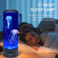 thumbnail image 4 of 16 Color Changing Usb Led Jellyfish Lava Lamp Aquarium Tank Table Night Light, 4 of 5