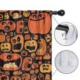 thumbnail image 4 of Blackout Kids Curtains,Halloween Crazy Pumpkins Pattern Childrens Insulated Curtains Set Of 2,Bedroom Essentials,Toddler Room Decor 42"x54", 4 of 5