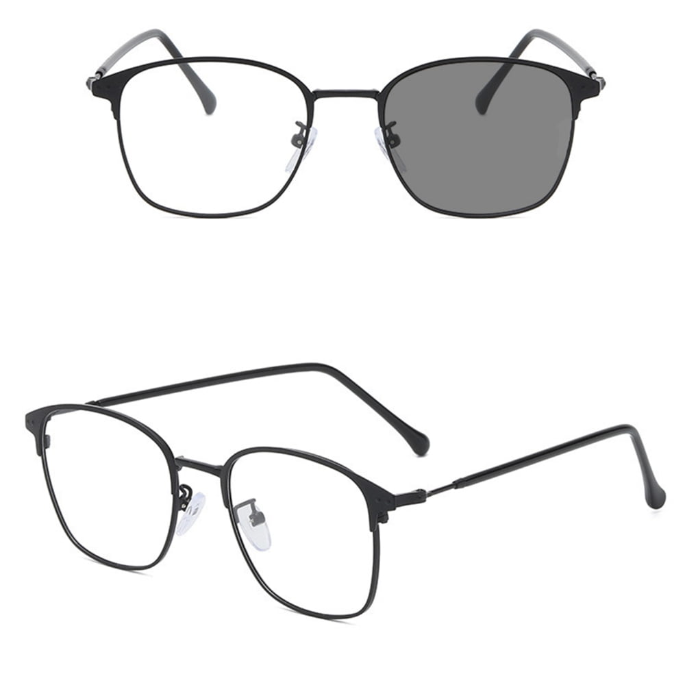 Retro Color Changing Glasses Anti Glare Anti Eyestrain Eyeglasses for