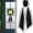 Black, variant on Wreath Sash for Front Door,Cotton Wreath Satin Sash Garland Ribbon Accessories,Wave WreathSash for Front Door Holiday,for Wreaths Yard Doorway Indoor Outdoor Bow Bridal Shower Home Decor(White,54x4")