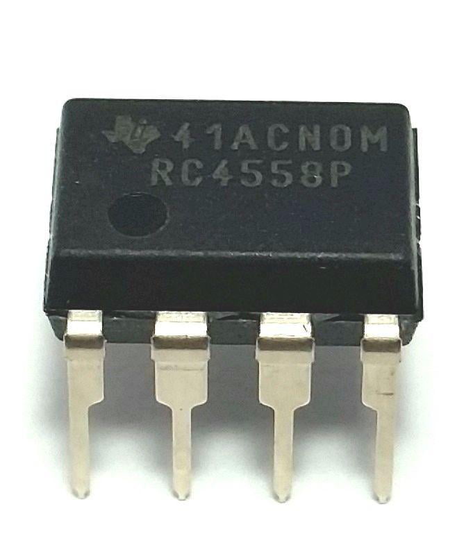 Texas Instruments RC4558P RC4558 Dual Operational Amplifier DIP-8 (Pack of 2)