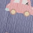 thumbnail image 3 of Menstrual Bed Pad Plaided 5 Layers Waterproof Pure Cotton Washable Reusable Incontinence Pad for Baby Women, 3 of 5