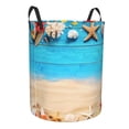 thumbnail image 2 of Fotbe Boards and Beach Laundry Basket with Handles, Waterproof Large Laundry Hamper, Wash Bag for Corner Dorm, Rolling Laundry Basket with Handles-Medium, 2 of 8