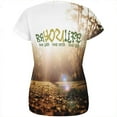 thumbnail image 2 of Bayou Life Swamp Sunrise Cajun Louisiana All Over Womens T Shirt Multi MD, 2 of 2
