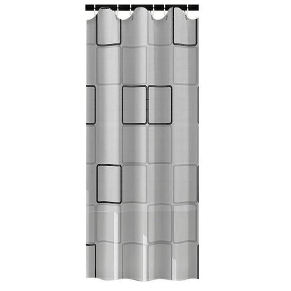 Anckoeil 2.62Ft×5.91Ft Shower Curtain Bathroom Curtain Partition Curtain Shower Curtain Shower Curtain Mildew-Proof Wet and Dry Separation