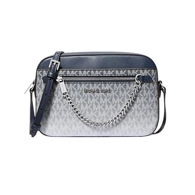 Bandolera Michael Kors Jet Set East West Large Navy