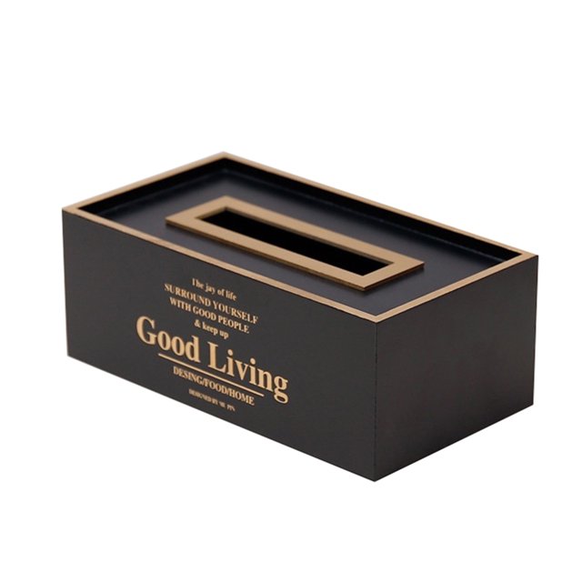 Toystoory Caja de servilletas de papel con forma de rectángulo, elegante, Royal Car Home, estante de papel Almacenamiento y organización del hogar 5