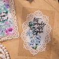 thumbnail image 3 of Lace Stickers, Lace Decorative Stickers Oval Shape 30Pcs  for Scrapbooking, 3 of 8