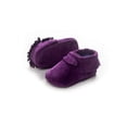 thumbnail image 6 of Ochine Baby PU Suede Leather Boys Girls Soft Fringe Soft Soled Non-slip Footwear Crib First Walkers, 6 of 7