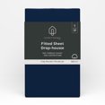 thumbnail image 1 of Hometrends 300 TC Brushed Percale Fitted Sheet, 1 of 6