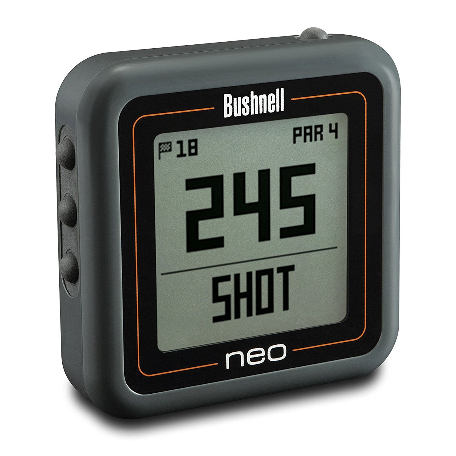 Bushnell Neo Ghost Compact Golf GPS Rangefinder,Charcoal (Certified