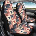 thumbnail image 4 of POLERO Collage Comfort Car Seat Cover for Front Seats for Interior, Polyester Washable Front Seat Cover Truck, 4 of 13