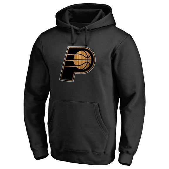 Men's Black Indiana Pacers Hardwood Pullover Hoodie