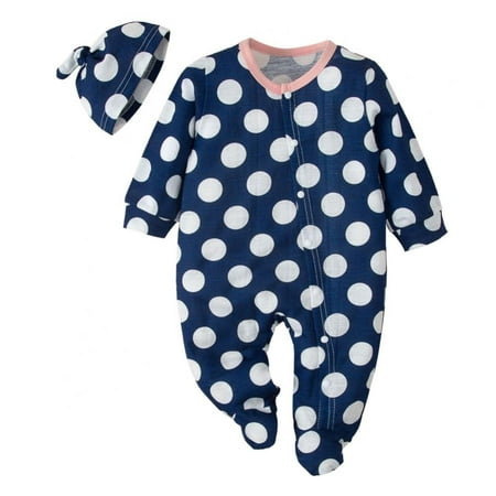 

URMAGIC Infant Newborn Baby Girl Boy Long Sleeve Romper Unisex Baby Outfits 2Pcs Hat+Jumpsuit Clothes Set 0-12 Months