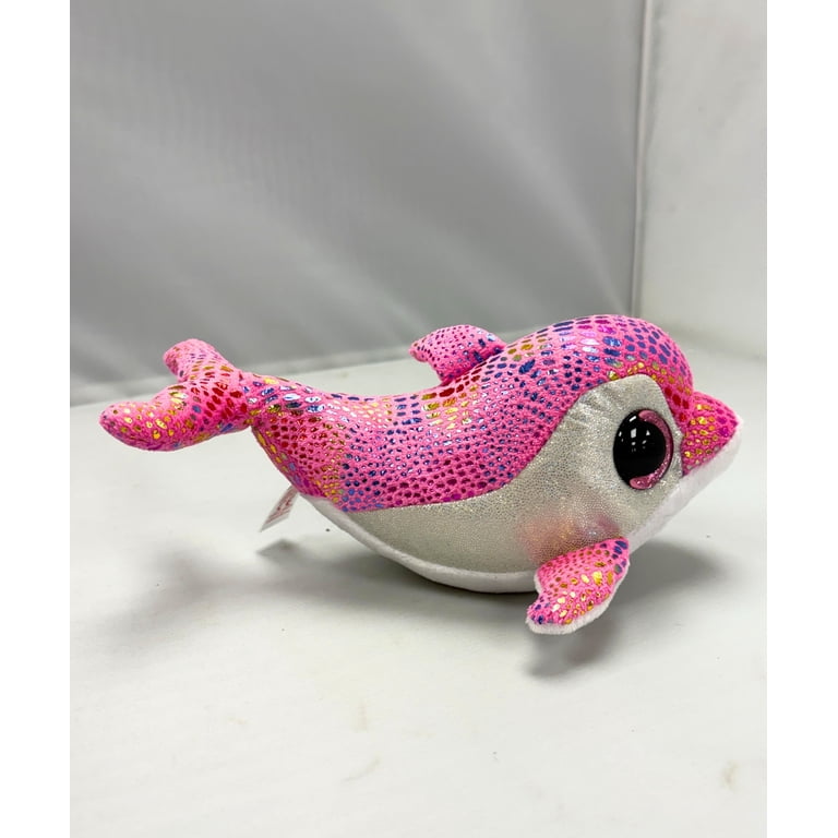 Ty Beanie Boos Sparkles Pink Dolphin Small - Walmart.com