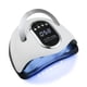 thumbnail image 1 of Lámpara de uñas de gel UV de 280 W con mango, 4 temporizadores, pantalla LCD HD, base extraíble, máquina de manicura UV LED para todo tipo de geles, secadores de uñas y lámparas UV., 1 of 5