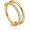 Gold CZ, variant on Nose Rings Hoop - 16G Titanium Nose Ring for Women Men, Hinged Segment Septum Lip Rings Cartilage Conch Rook Helix Tragus Daith Earrings, Piercing Jewelry