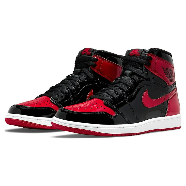 Jordan 1 Retro High OG Patent Bred Men's - 555088-063 - US