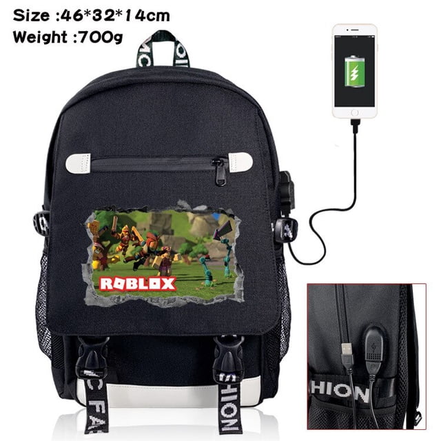 ROBLOX Virtual World bolso Satchel para estudiantes de primaria y secundaria, bolsa de mensajero creativa portátil, juguetes para niños, regalos