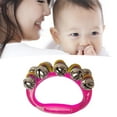 thumbnail image 2 of Kids Band Wrist Bell, Enhance Parent Child Interaction Plastic Transparent Musical Percussion Instrument  for Children, 2 of 8