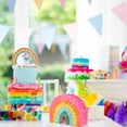 thumbnail image 4 of Rainbow Pinata Candy Container Paper 1Pcs, 4 of 6