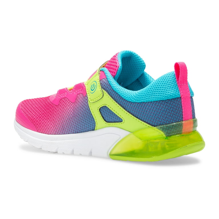 Saucony kids' flash 2025 glow a/c sneaker